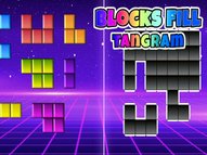 Blocks Fill Tangram Puzzle