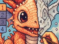 Draw Picture By Numbers Pixel Art