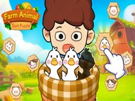 Farm Animal Sort Puzzle