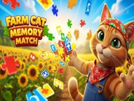 Farm Cat Memory Match