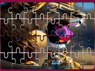 Lions Jigsaw Tile Scramble