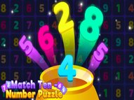 Match Ten Number Puzzle
