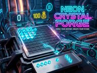 Neon Crystal Forge