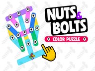 Nuts And Bolts Color Puzzle