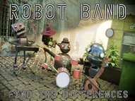 Robot Band Find The Differences