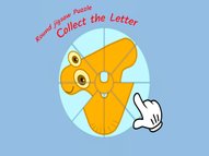 Round Jigsaw Puzzle Collect The Letter