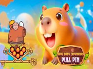 Save Baby Capybaras Pull Pin