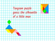 Tangram Puzzle Guess The Silhouette Of A Little Man