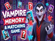 Vampire Memory Matching Game