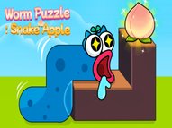 Worm Puzzle Snake Apple