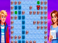 Xmas Snow Challenge Maze Puzzle